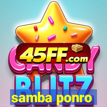 samba ponro